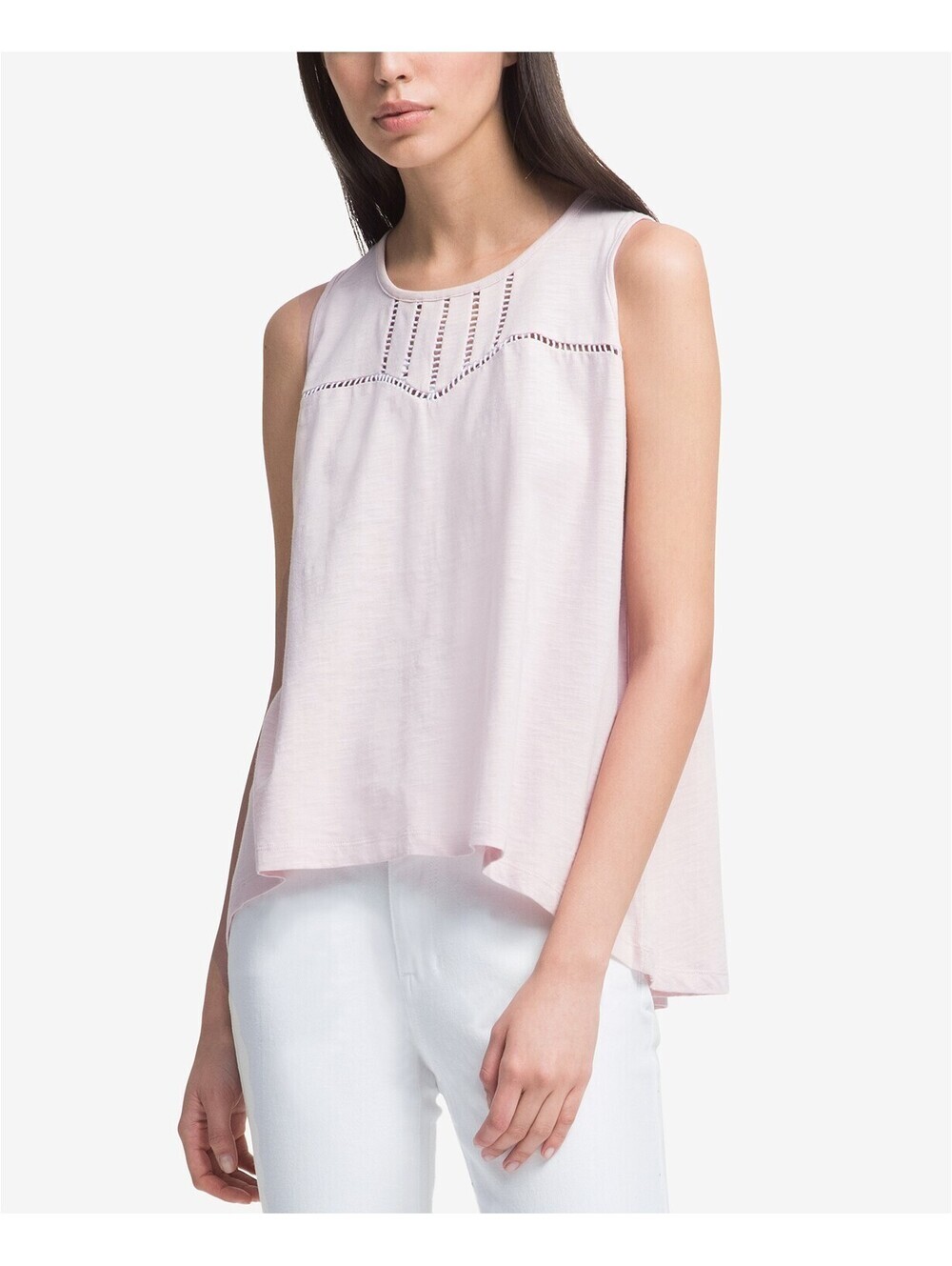 DKNY Womens High Low Swing Tank Top Size XS